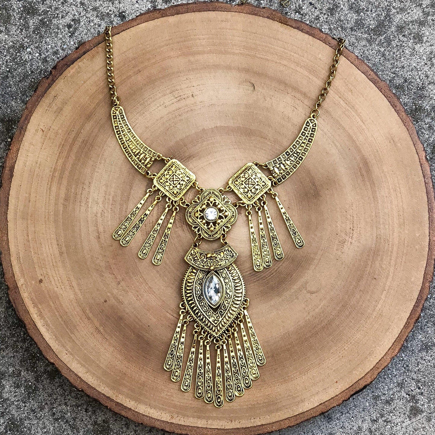 Coachella Statement Necklace - 4 COLORS