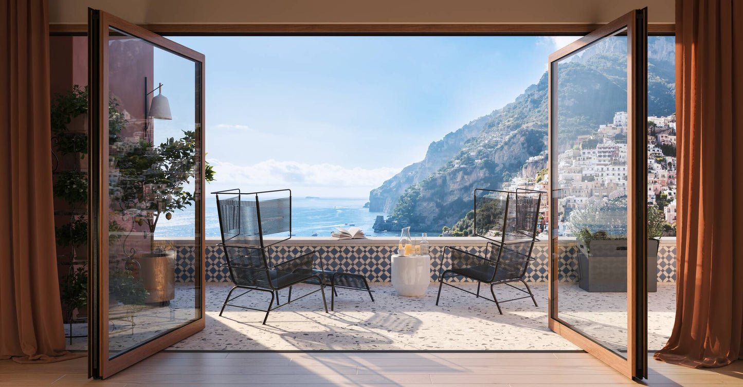 Fifty Outdoor Armchair, Brown