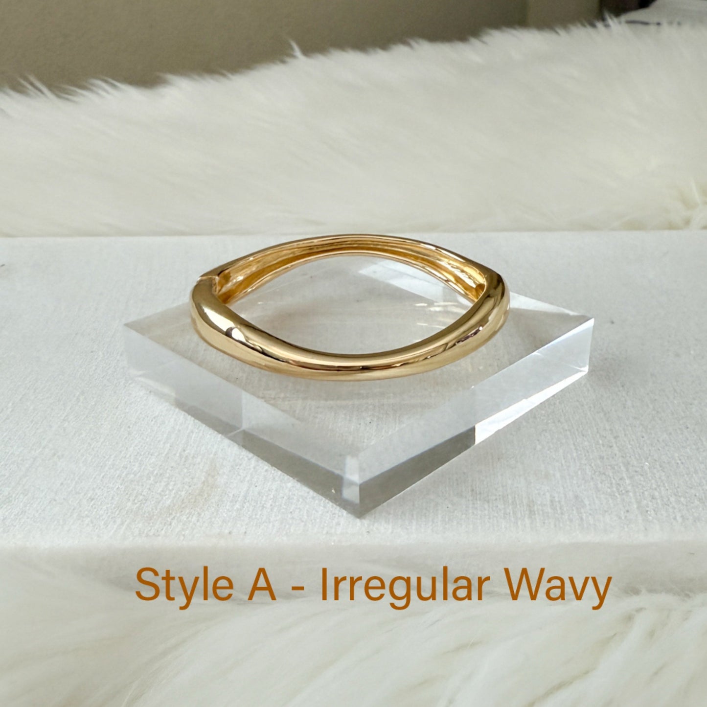 Chrome Wave Cuffs - 3 Styles