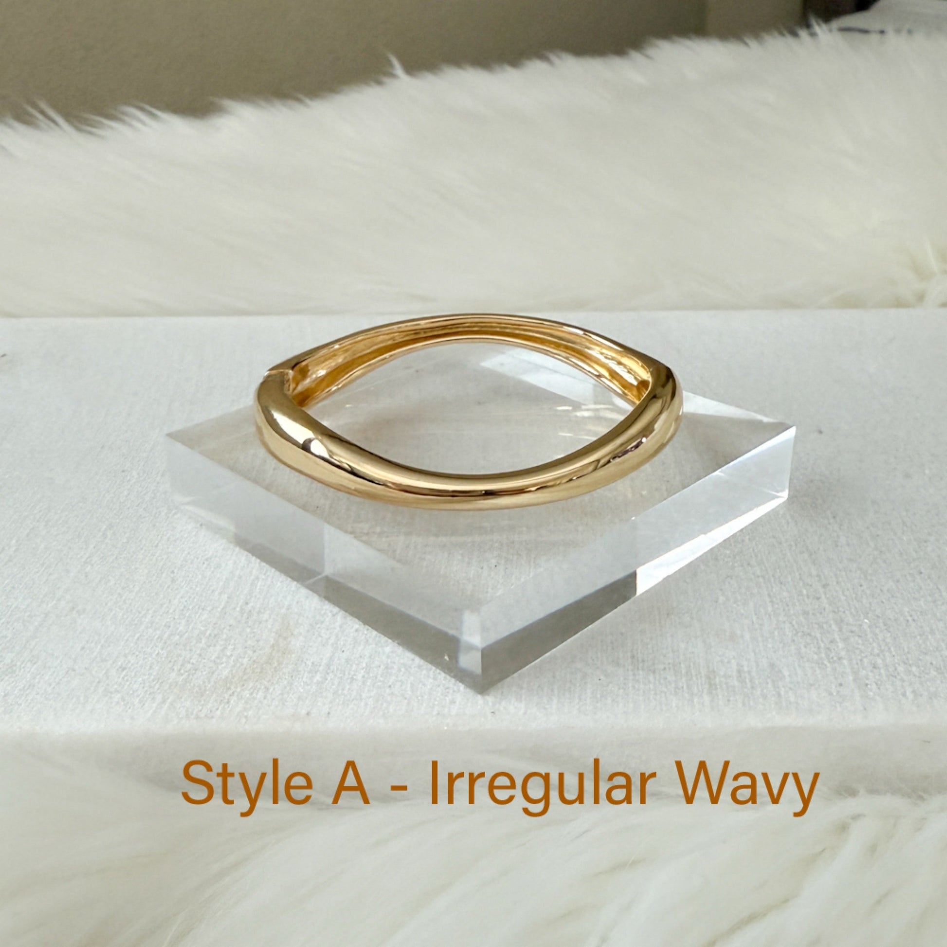Chrome Wave Cuffs - 3 Styles