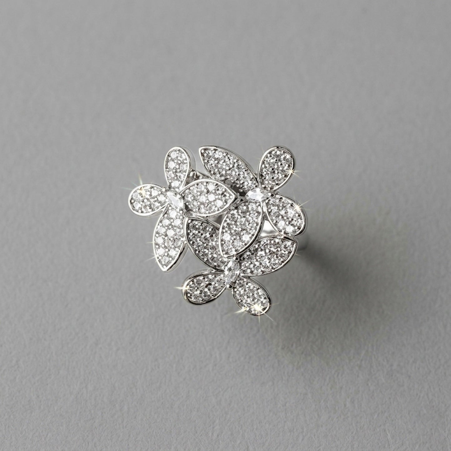 Mariposa Pavé Statement Ring