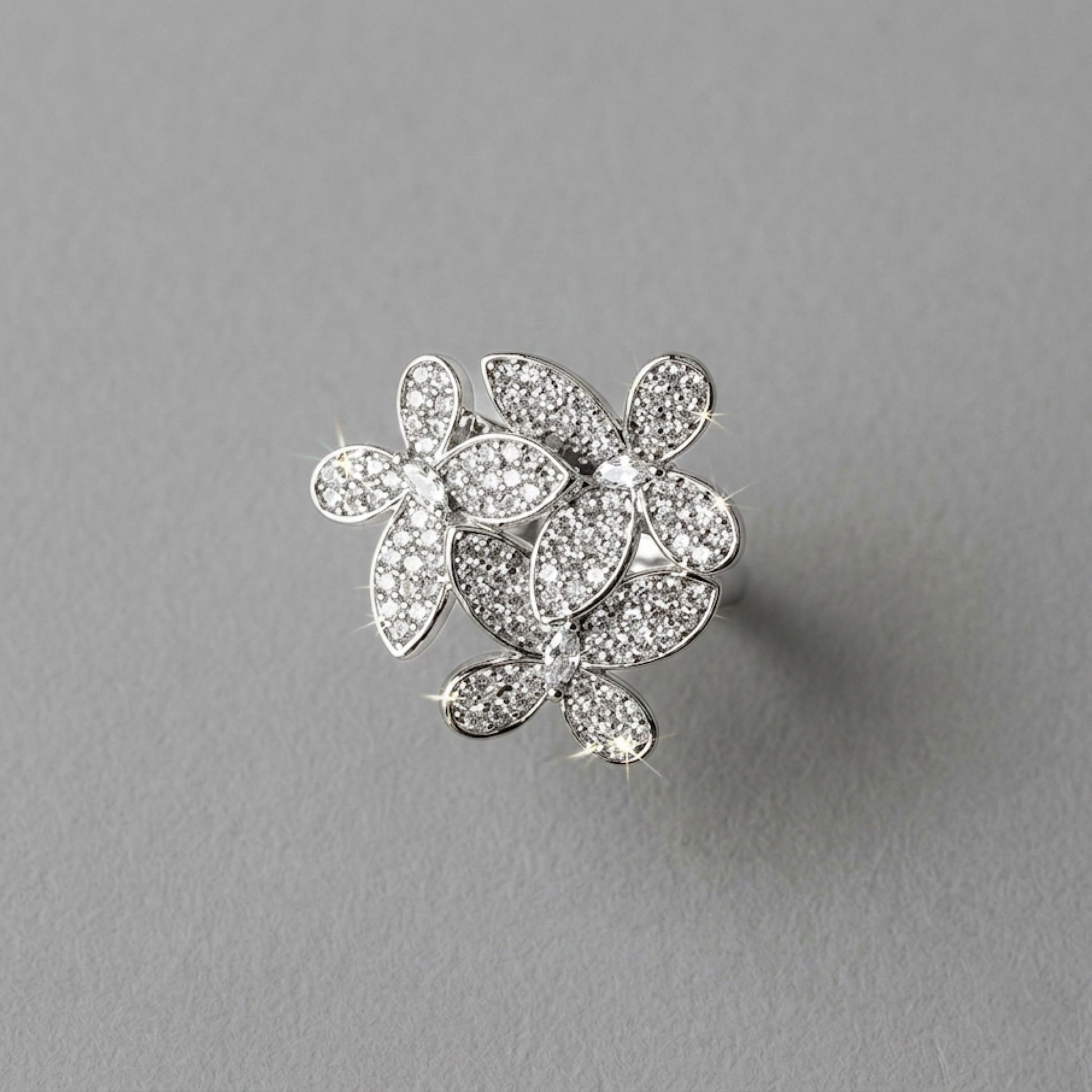 Mariposa Pavé Statement Ring