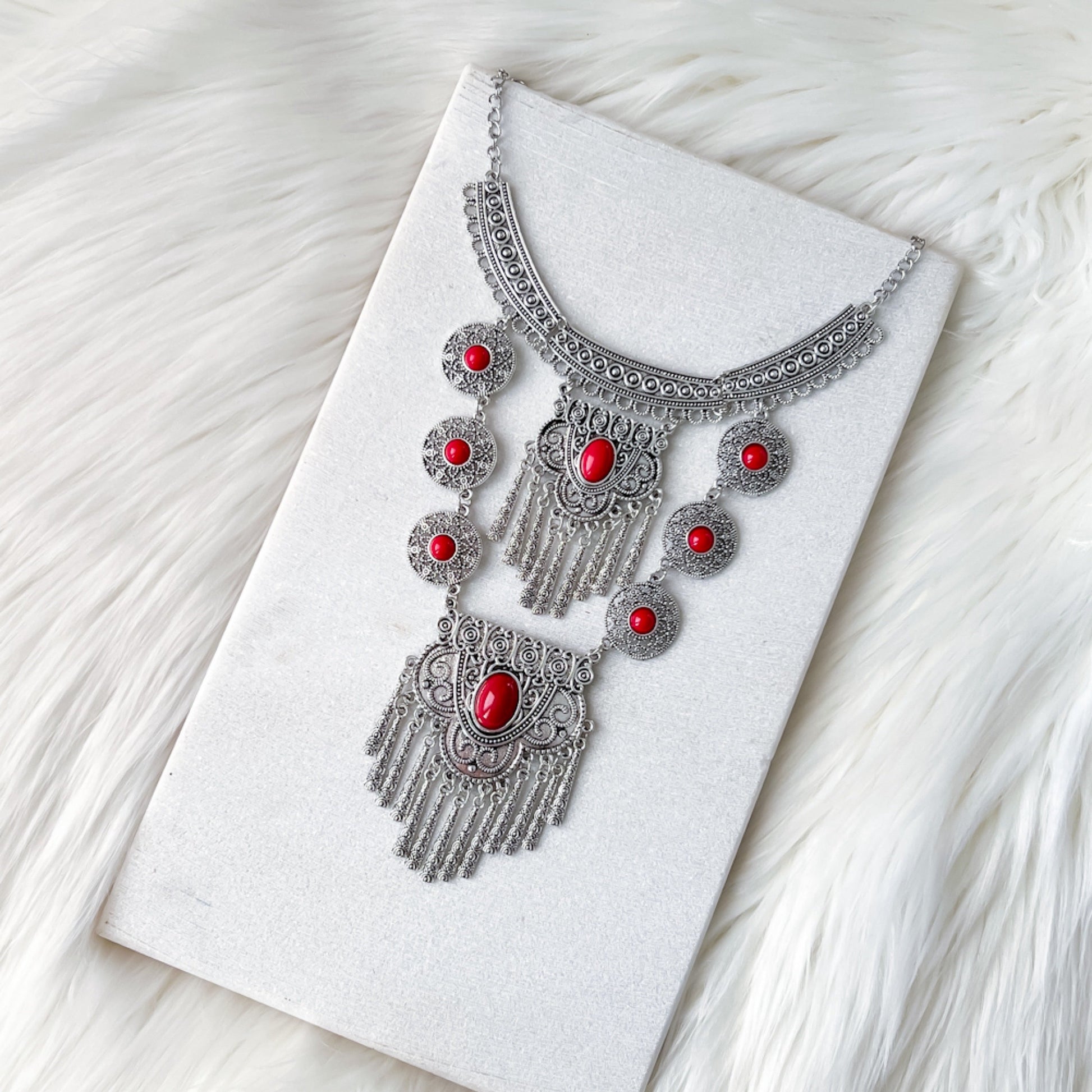 Ara Boho Statement Necklace - 3 Colors!