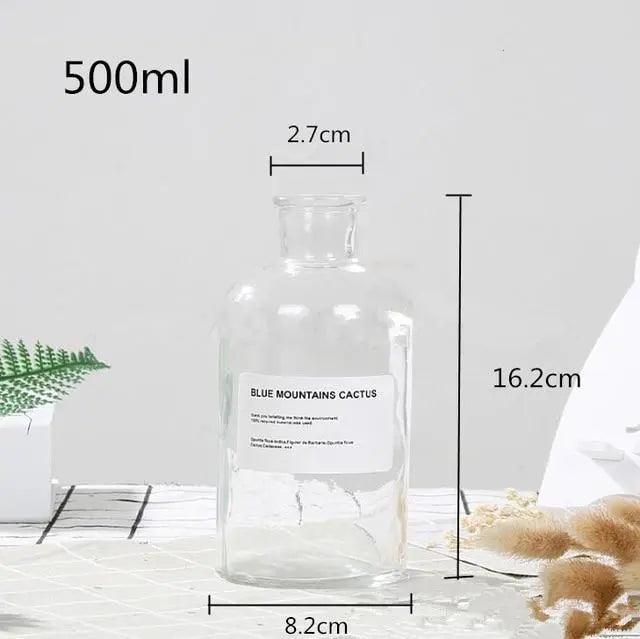 Atalie - Glass Bottle Vase