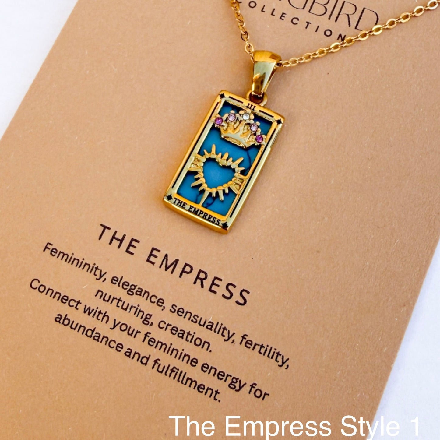 Celestial Manifestation Tarot Necklace - 10+ Designs