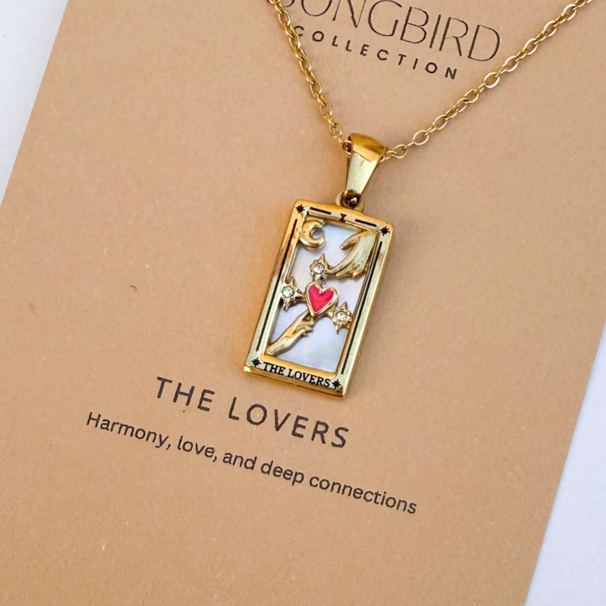 Celestial Manifestation Tarot Necklace - 10+ Designs