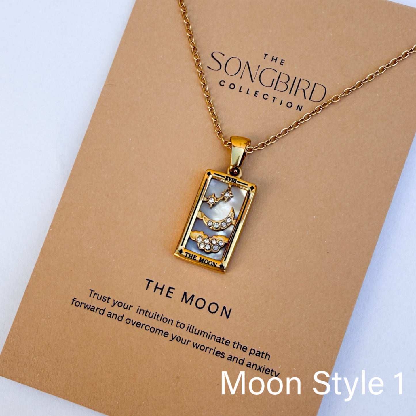 Celestial Manifestation Tarot Necklace - 10+ Designs