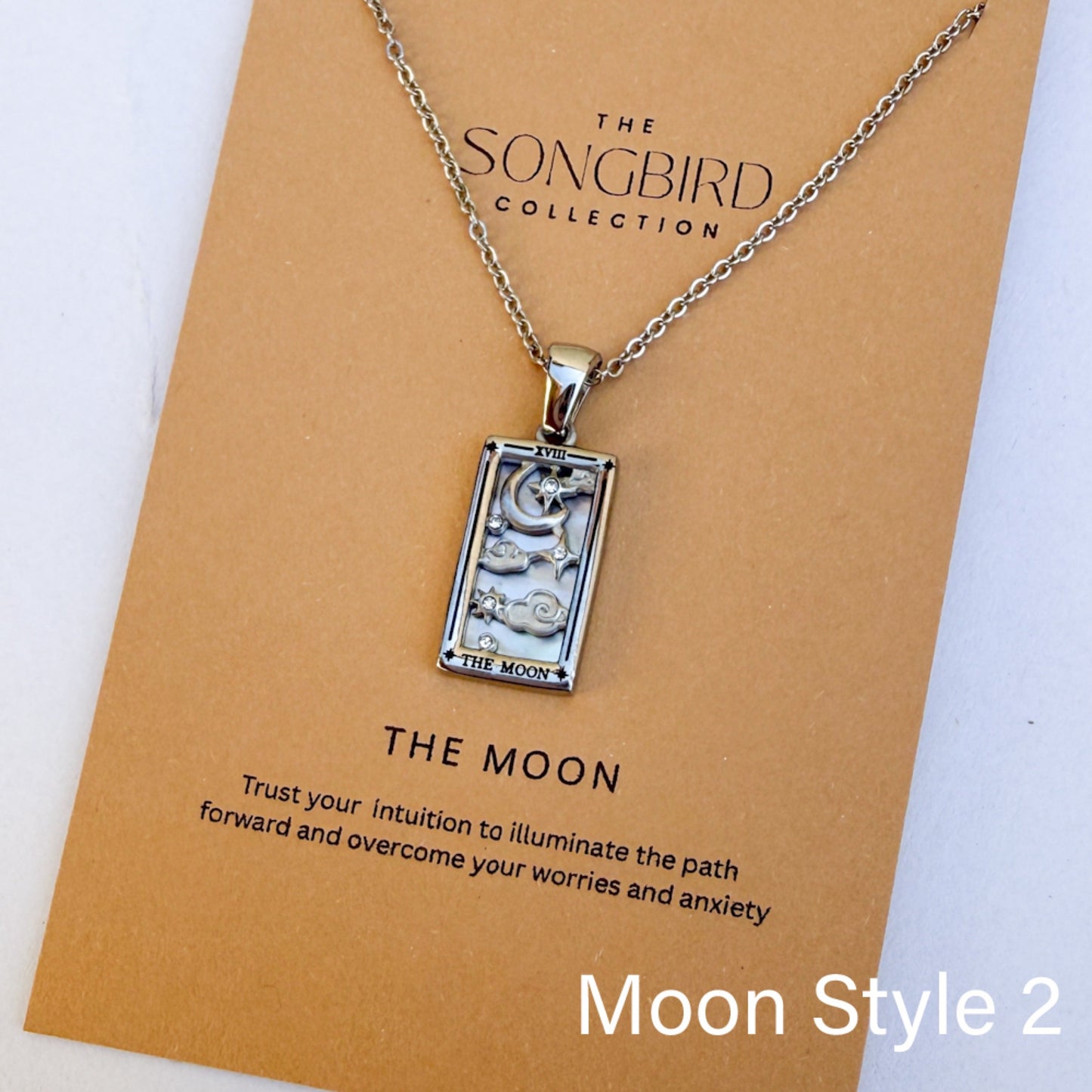 Celestial Manifestation Tarot Necklace - 10+ Designs