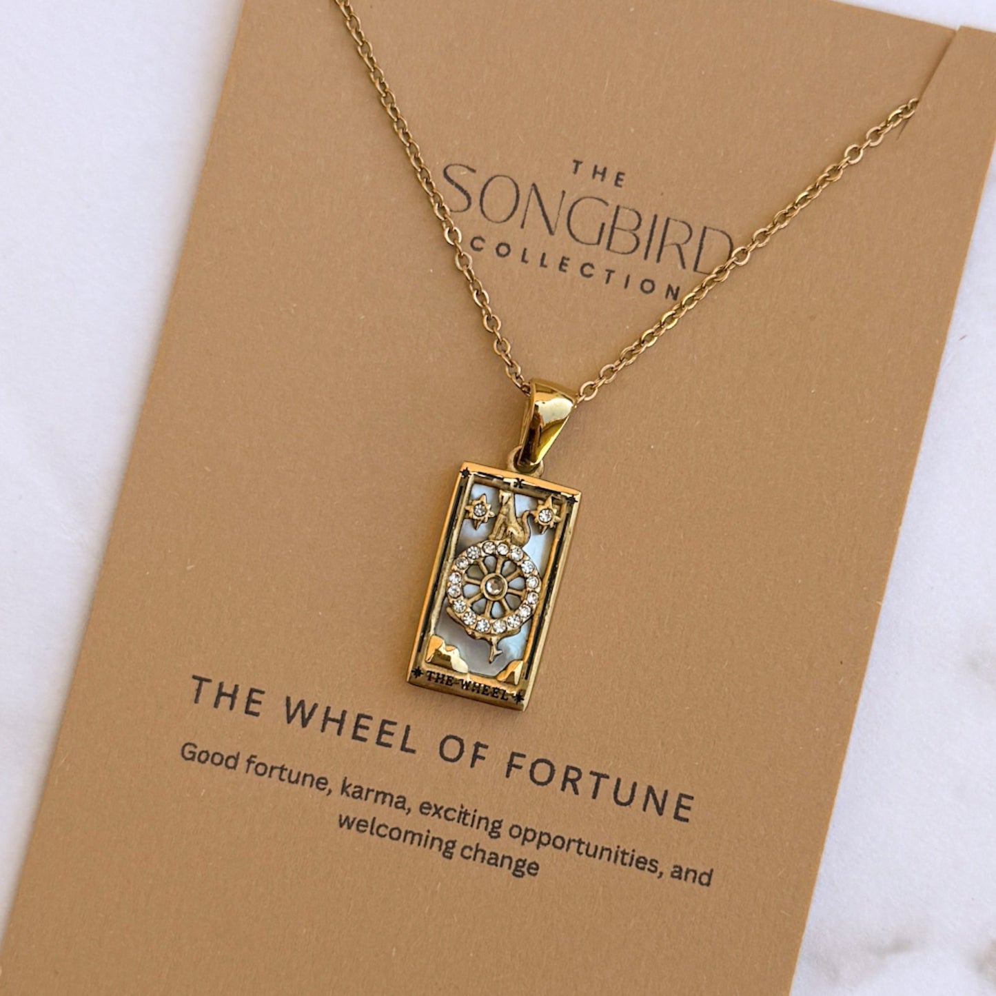 Celestial Manifestation Tarot Necklace - 10+ Designs
