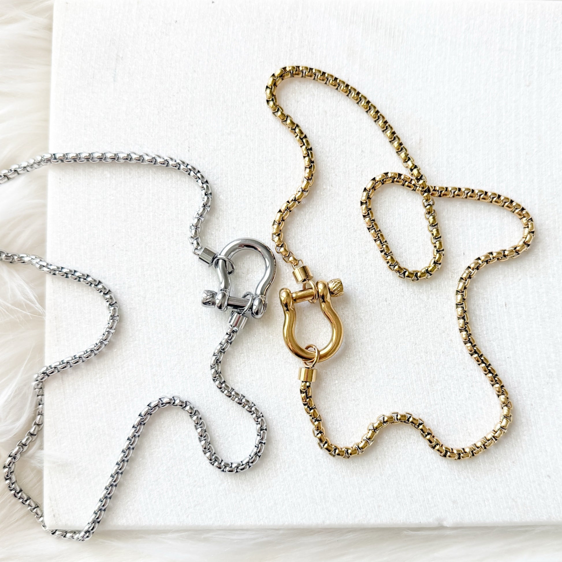 Lucky Shackle Necklace