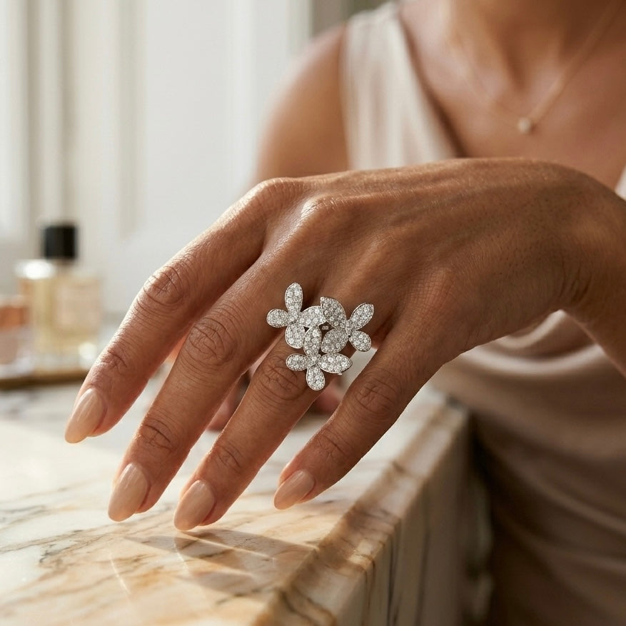 Mariposa Pavé Statement Ring
