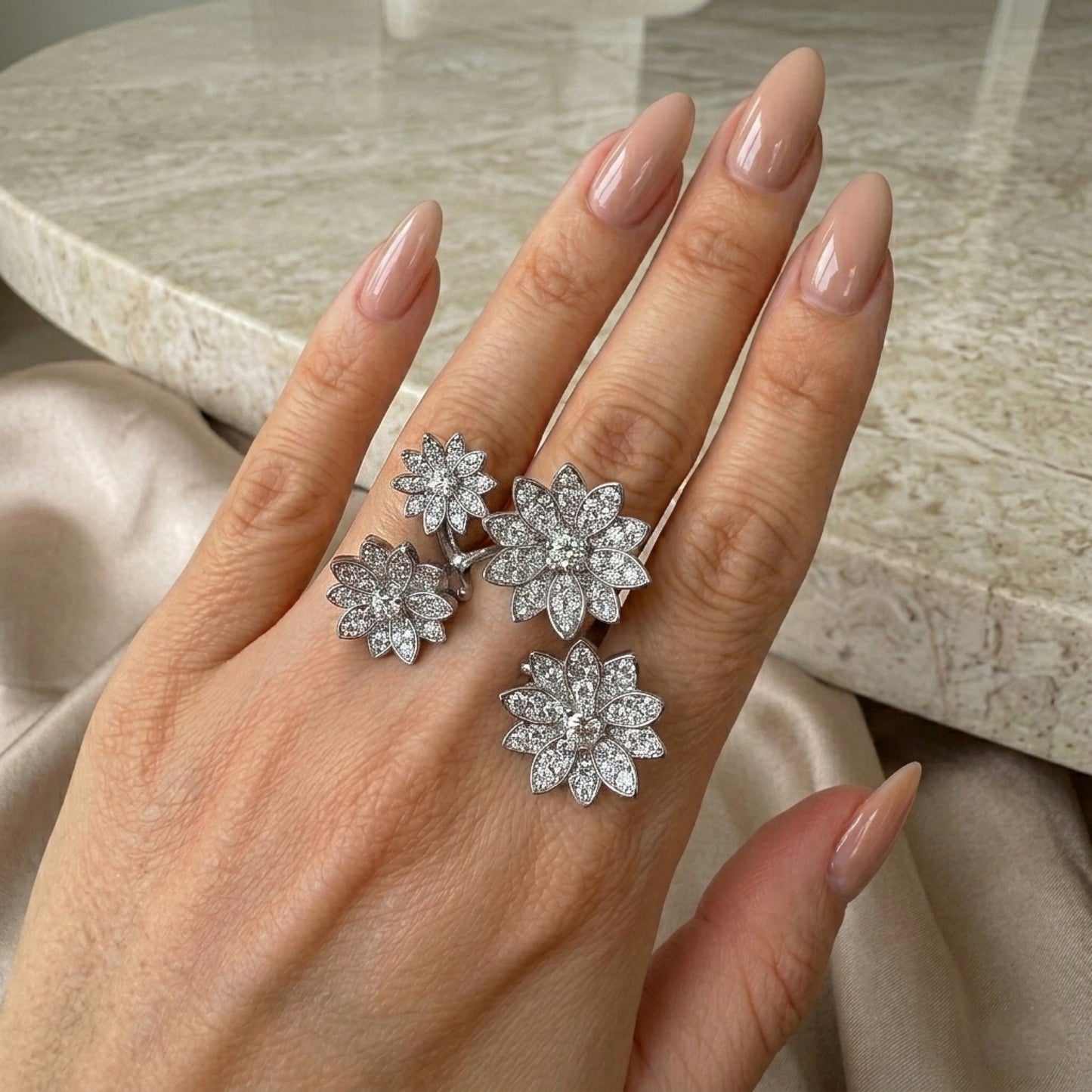 Enchanted Garden Between the Finger Ring