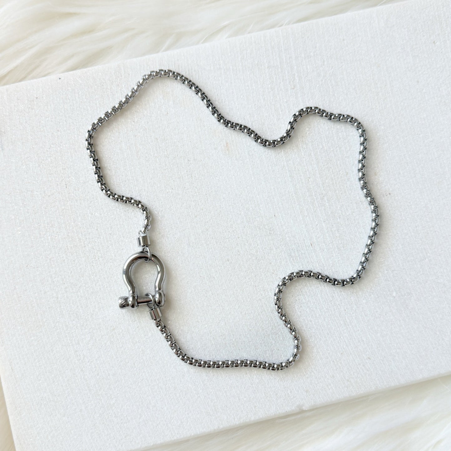 Lucky Shackle Necklace