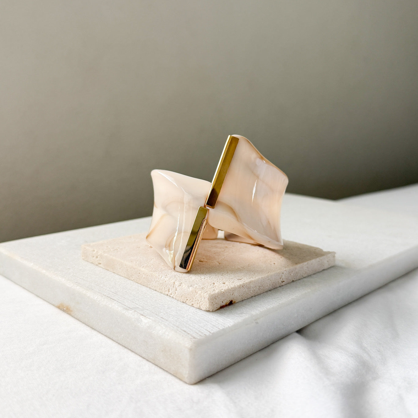 Gaia Sculptural Statement Bracelet