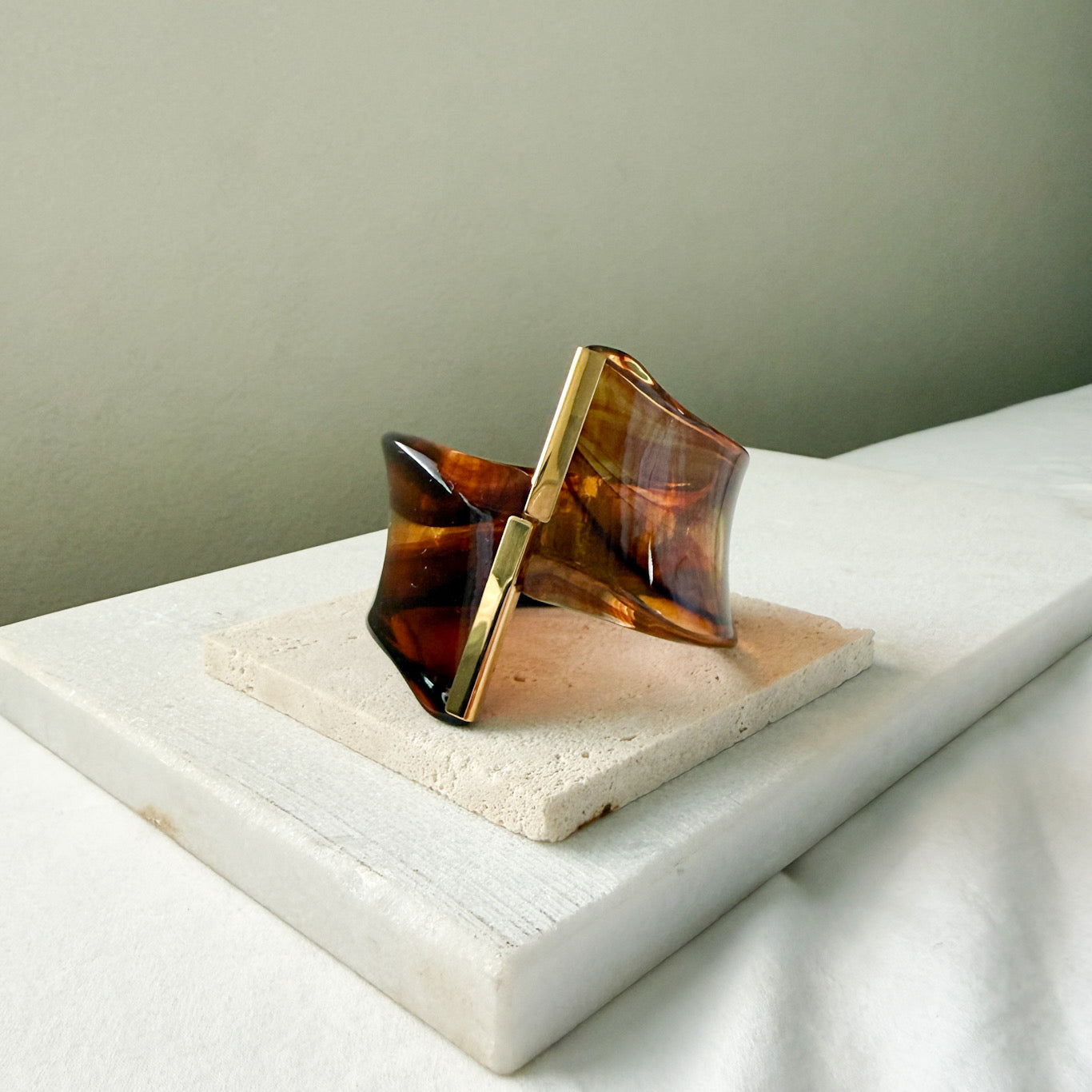 Gaia Sculptural Statement Bracelet