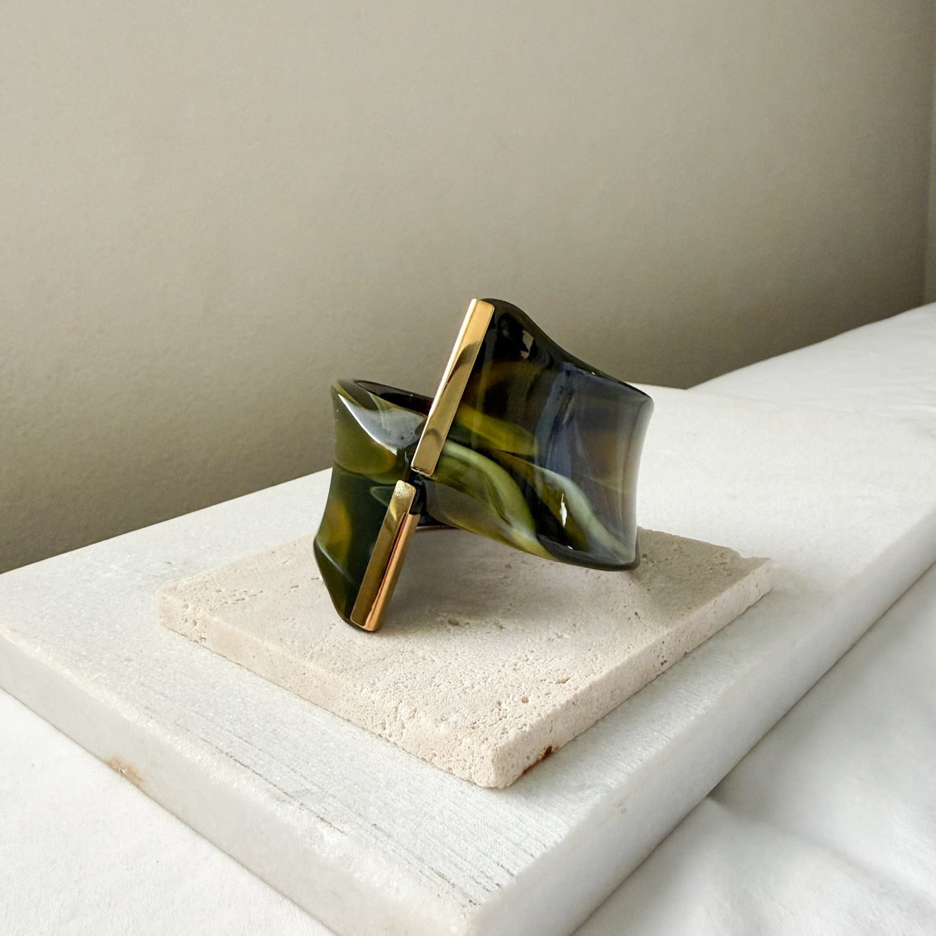 Gaia Sculptural Statement Bracelet