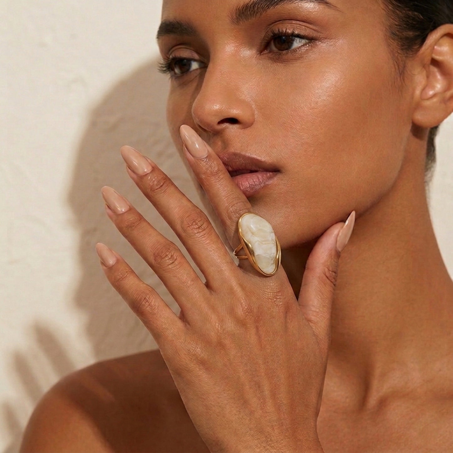 Gaia Sculptural Statement Ring - 4 Colors!