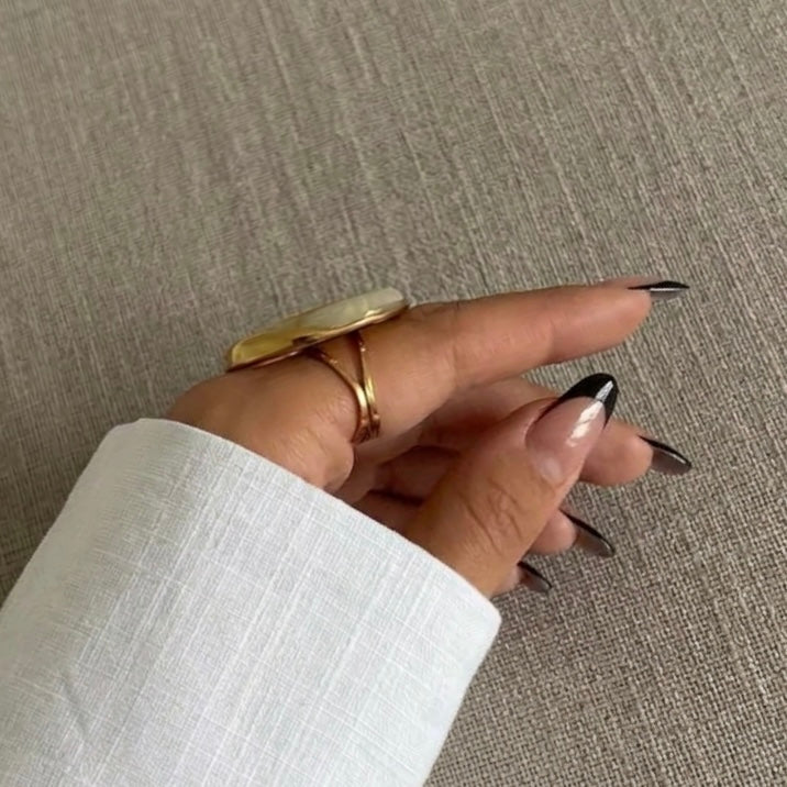 Gaia Sculptural Statement Ring - 4 Colors!