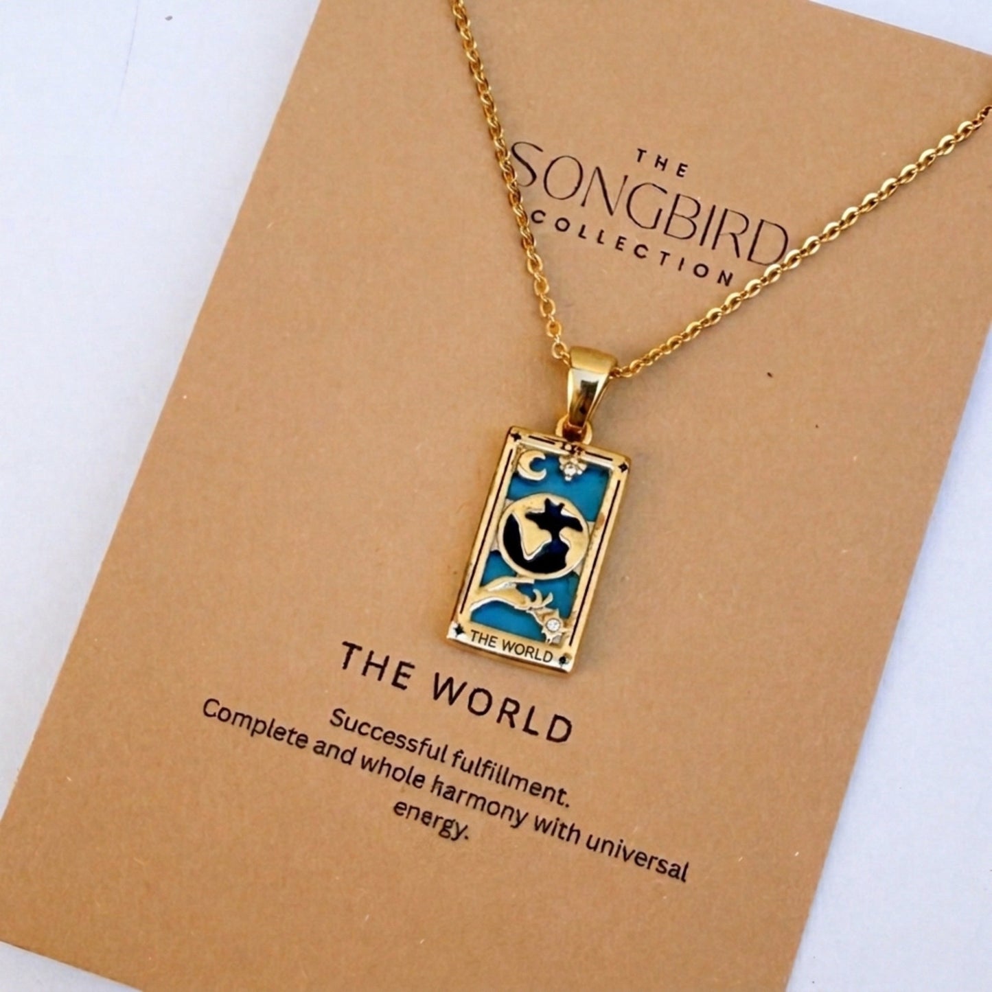 Celestial Manifestation Tarot Necklace - 10+ Designs
