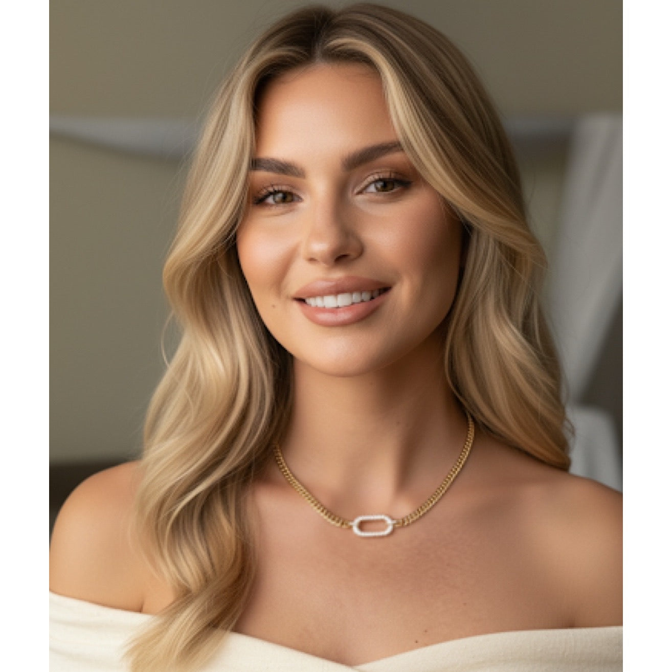 Icon Link Necklace
