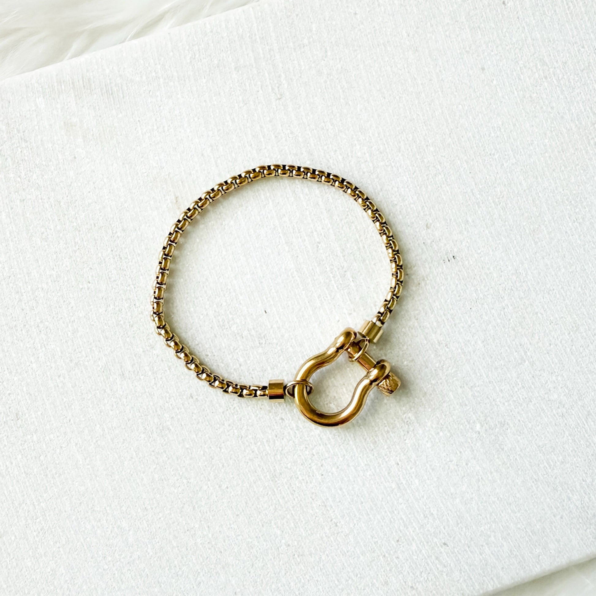 Lucky Shackle Bracelet