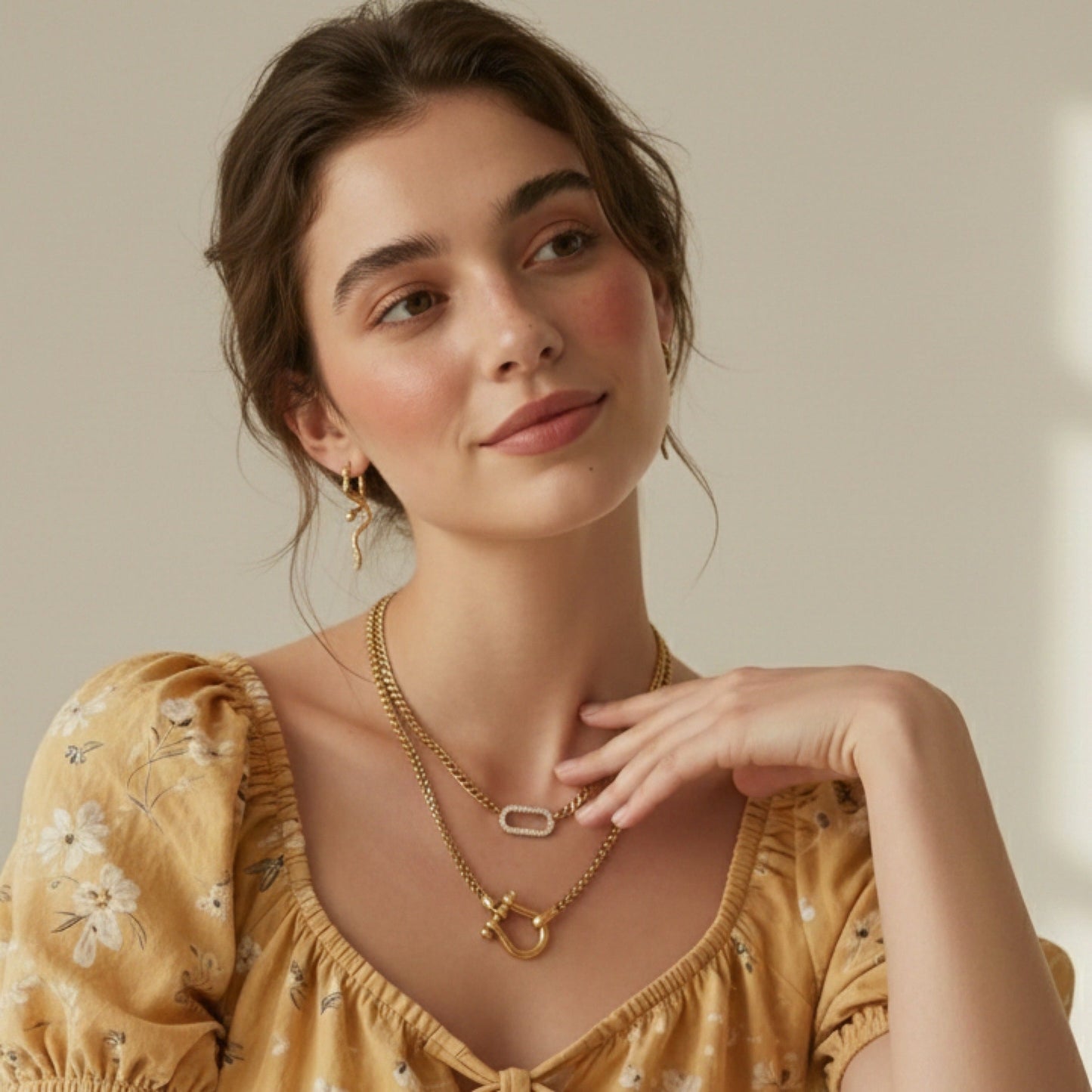 Lucky Shackle Necklace