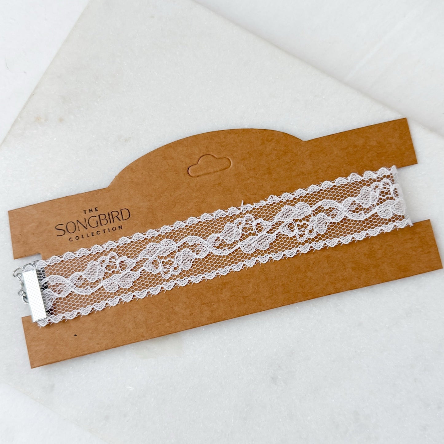 Rose Romance Lace Choker - White or Black
