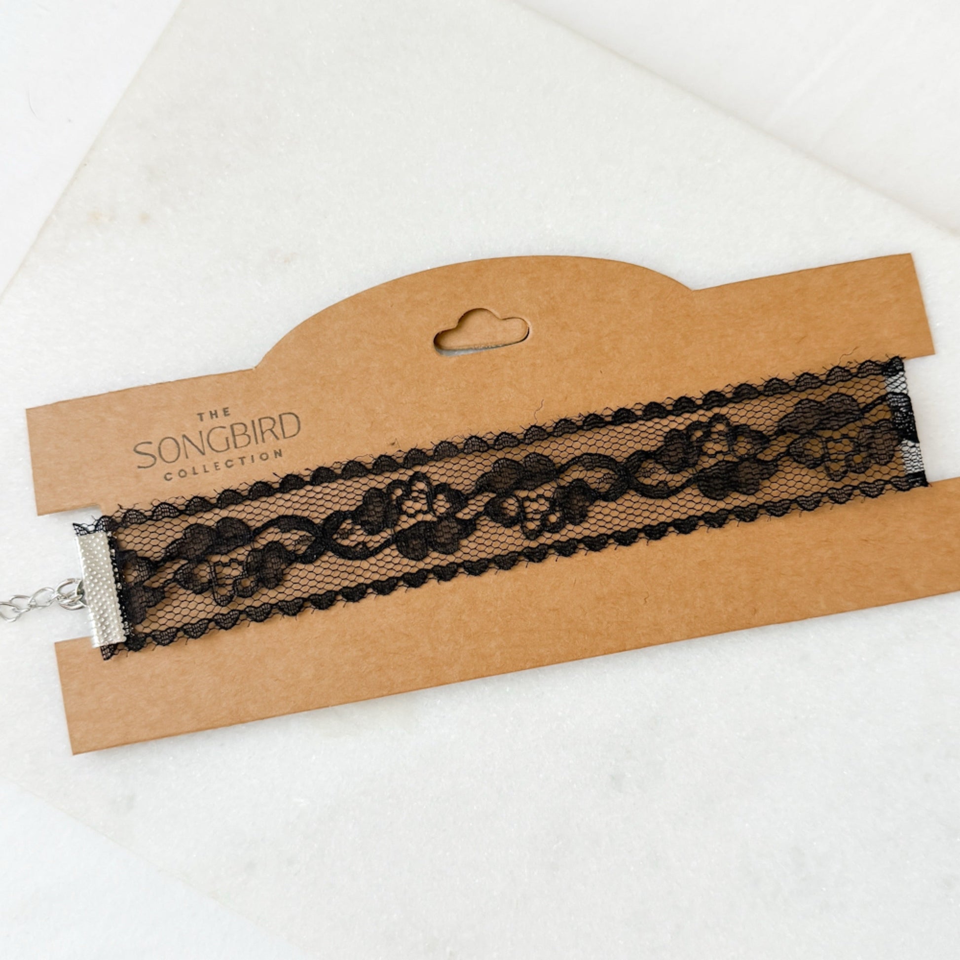 Rose Romance Lace Choker - White or Black