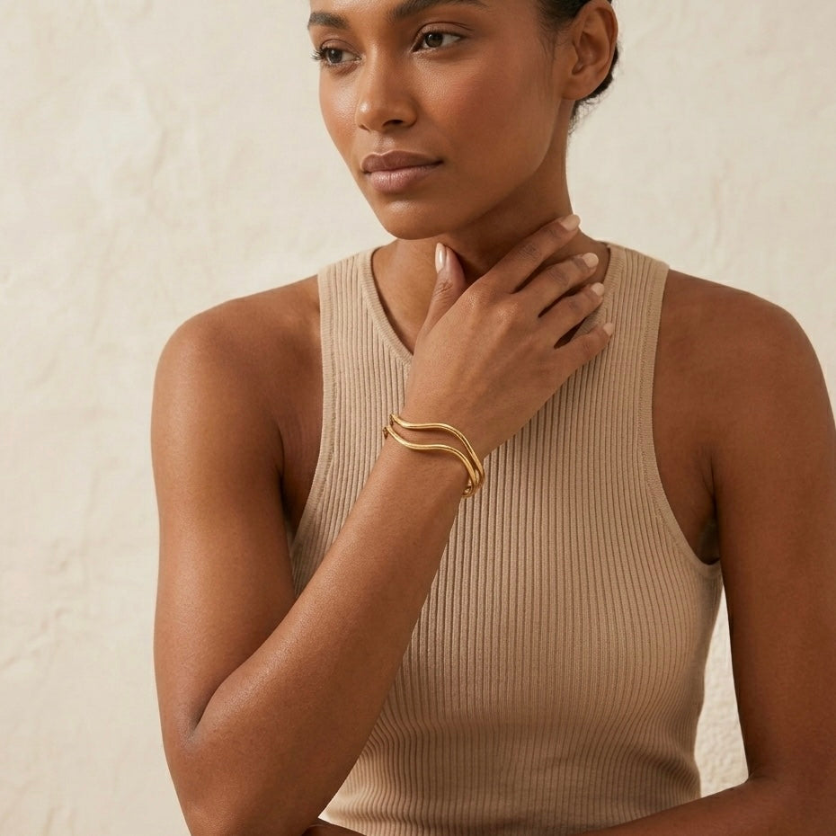 The Contour Cuff Bracelet