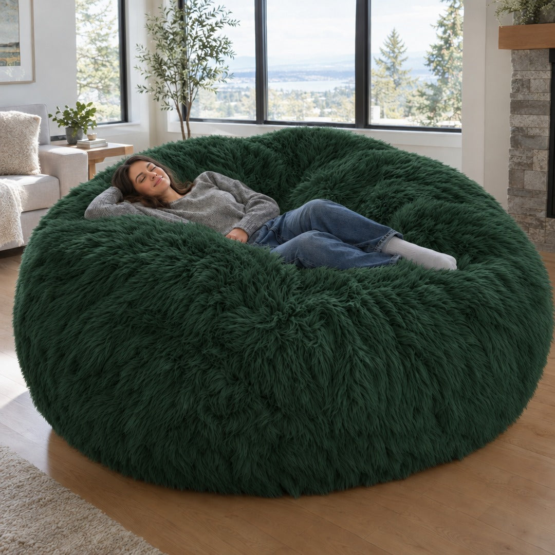 Giant bean bag in Green