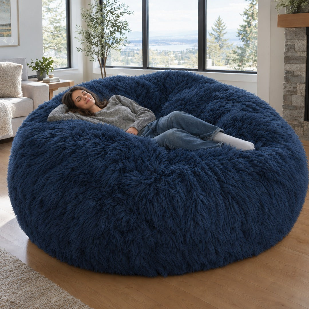 Giant bean bag in Navy