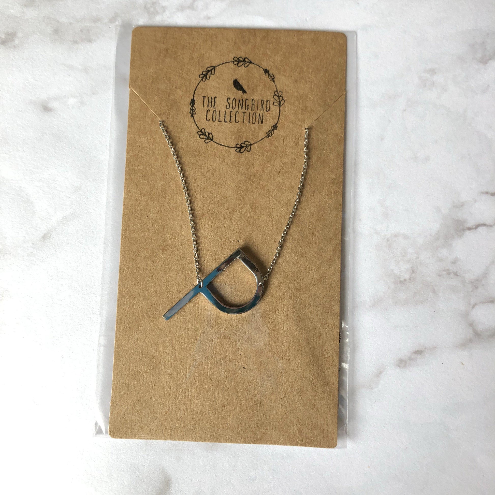 ABCs and XYZs Monogram Letter Necklace