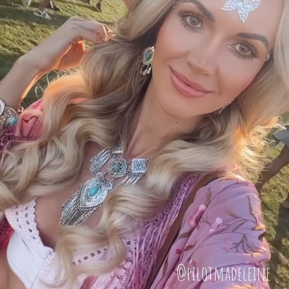 Coachella Statement Necklace - 4 COLORS