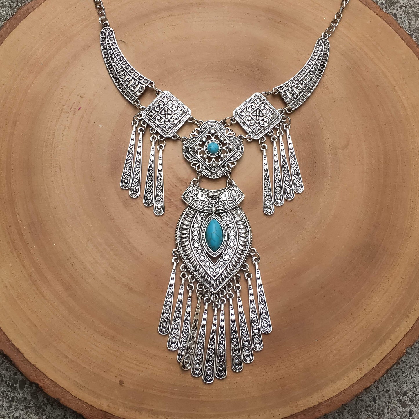 Coachella Statement Necklace - 4 COLORS