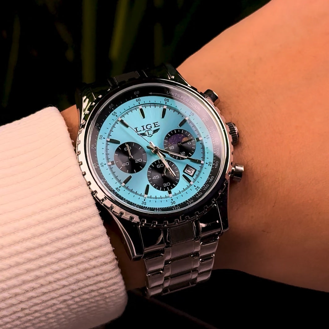 The Ocean watch on the wrist