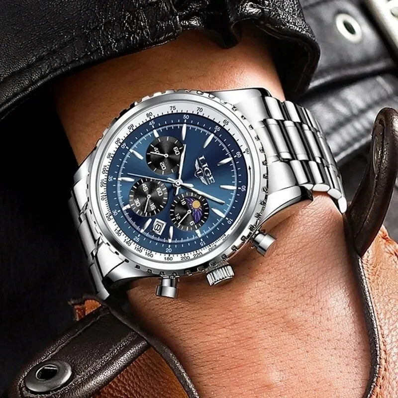 The Sapphire watch on the wrist