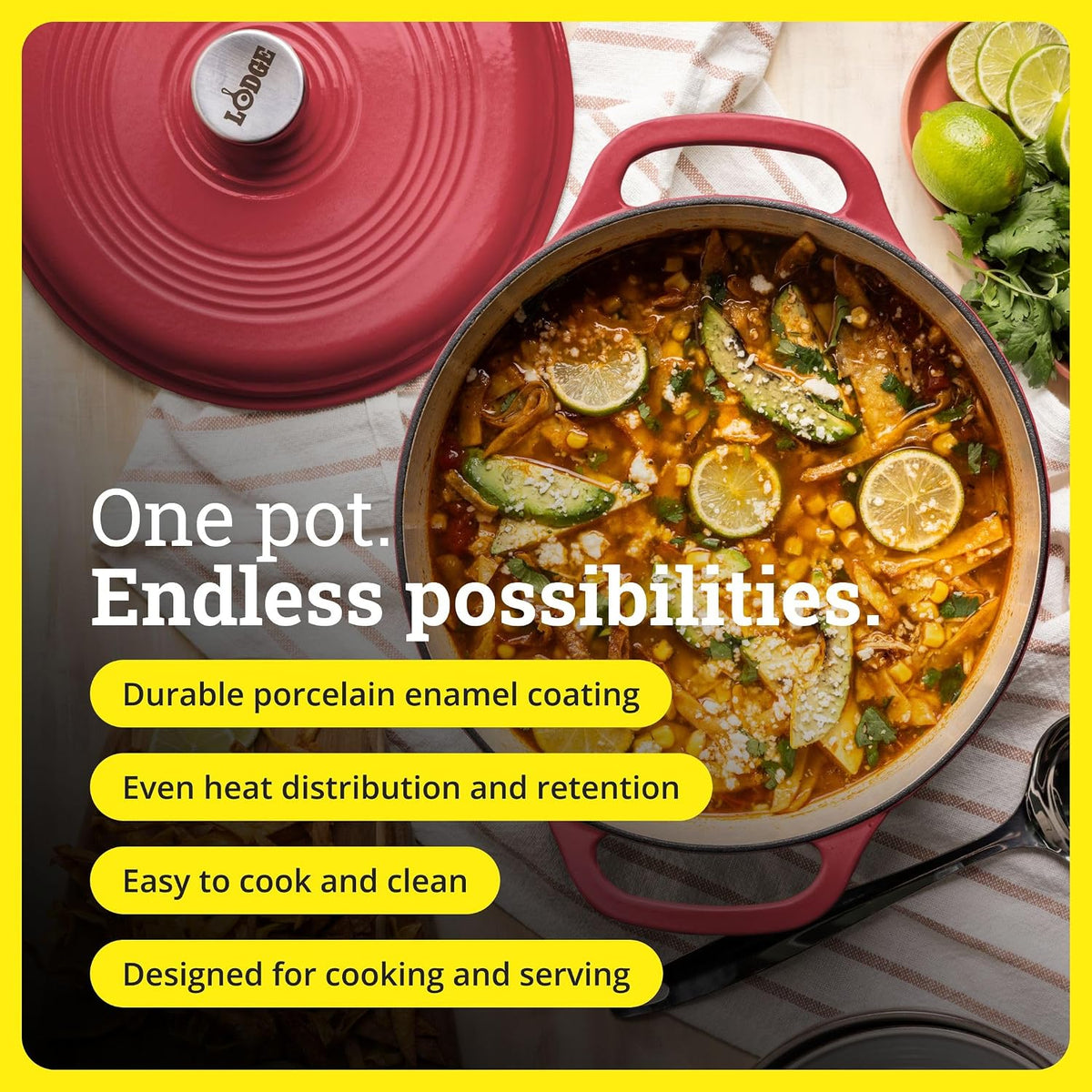 A one-pot meal in the Cranberry Dutch oven