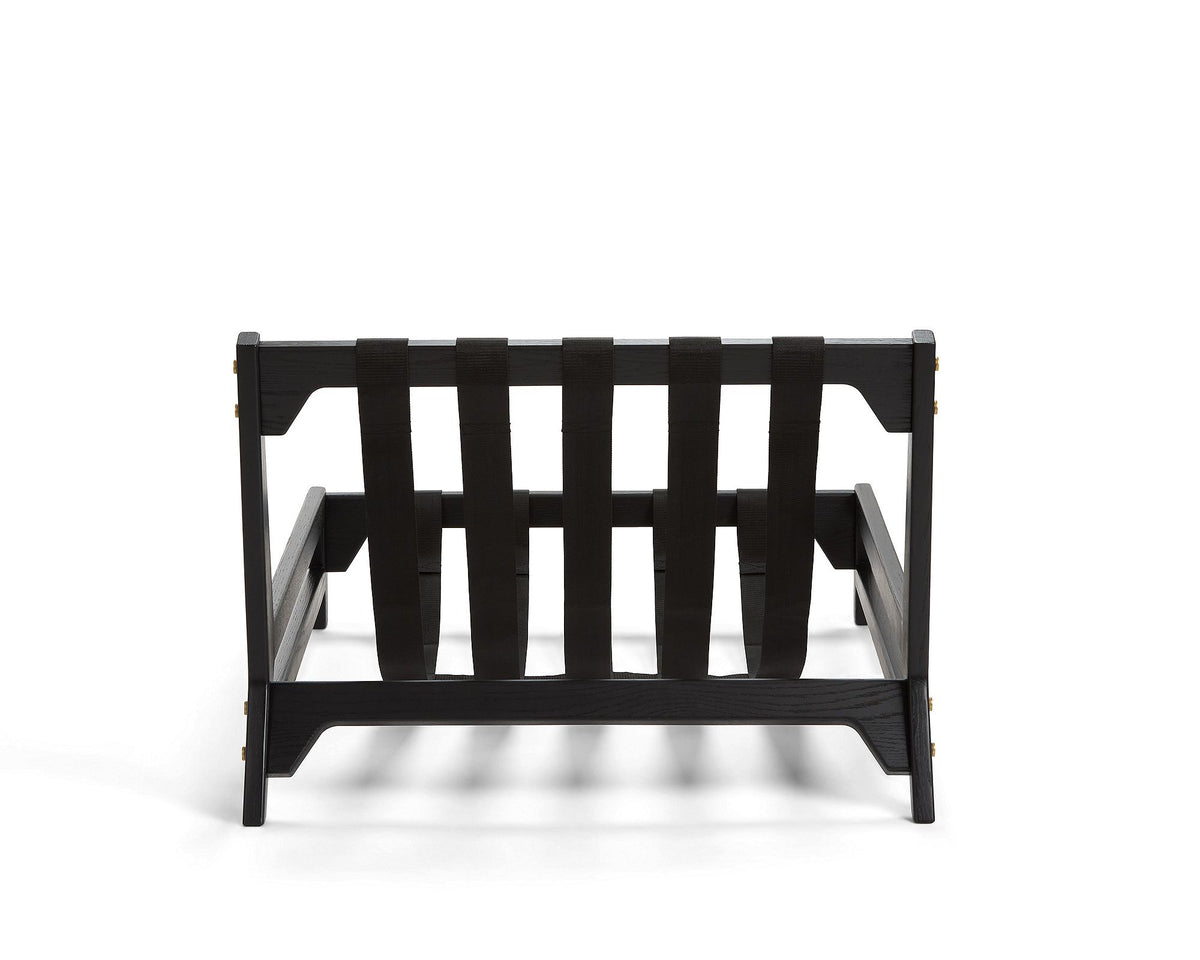Black wood frame, side