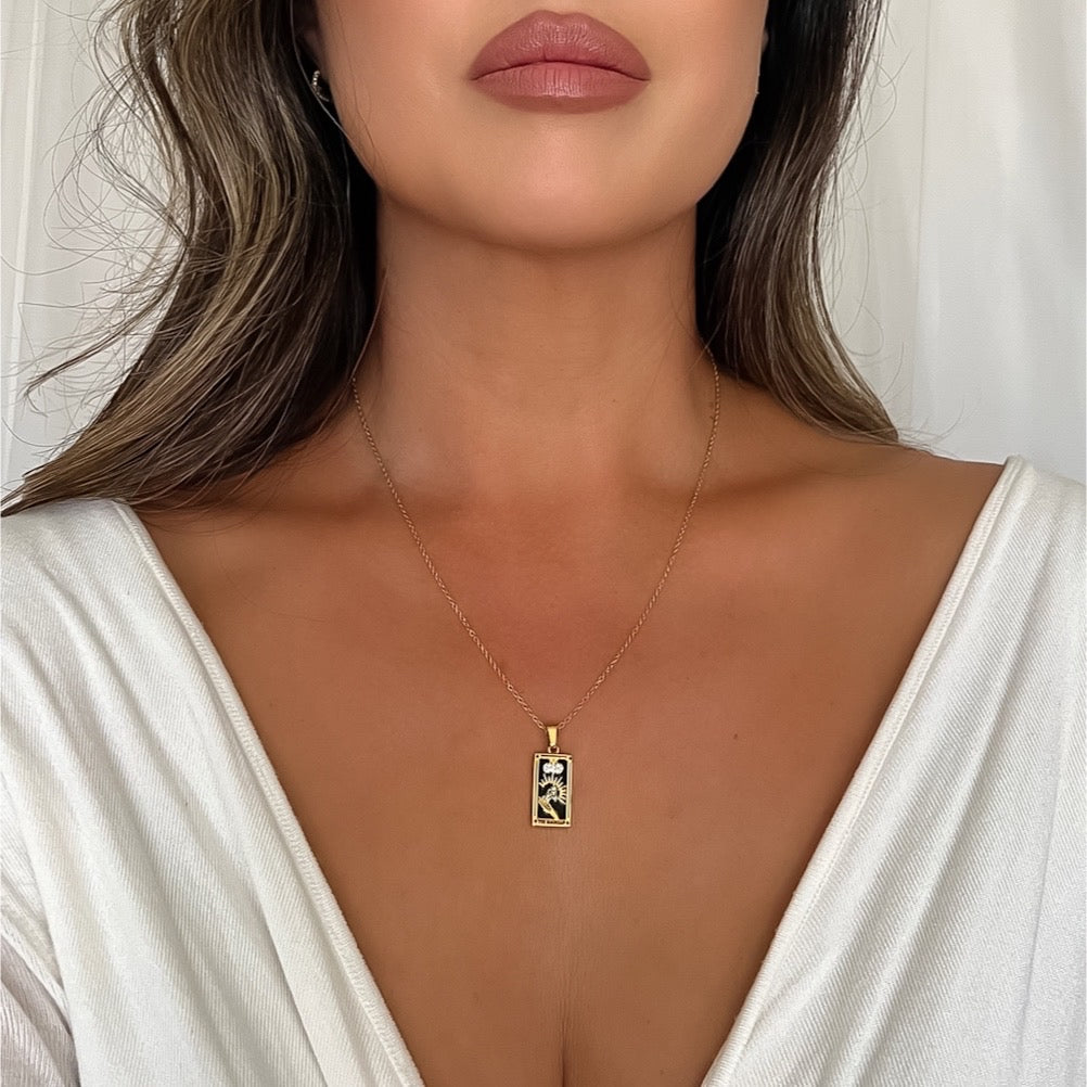 Celestial Manifestation Tarot Necklace - 10+ Designs
