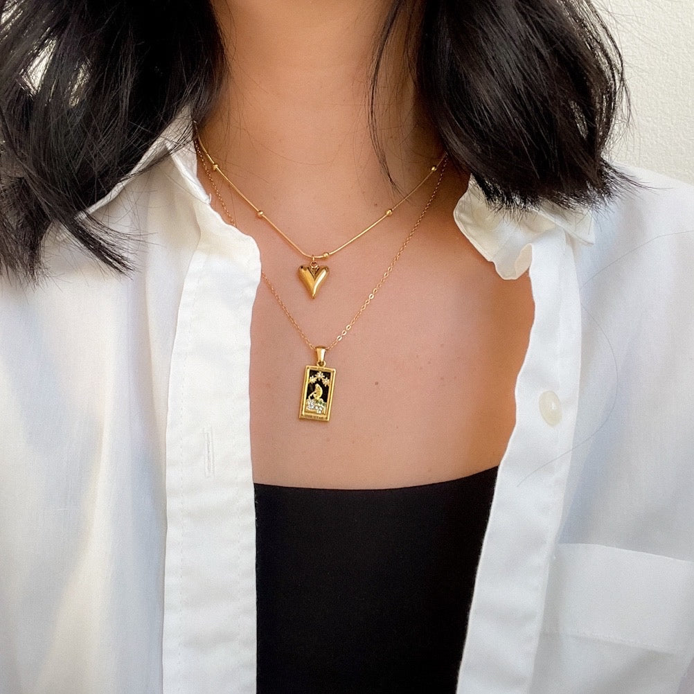 Celestial Manifestation Tarot Necklace - 10+ Designs