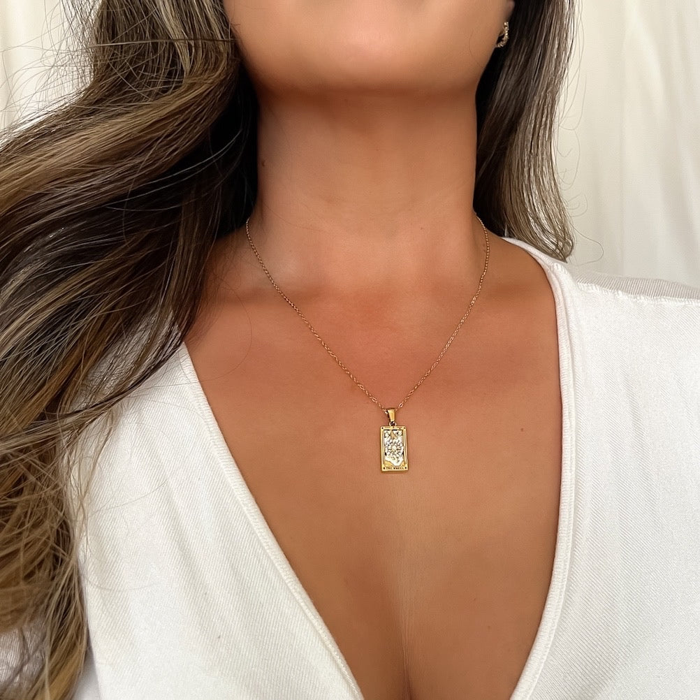 Celestial Manifestation Tarot Necklace - 10+ Designs